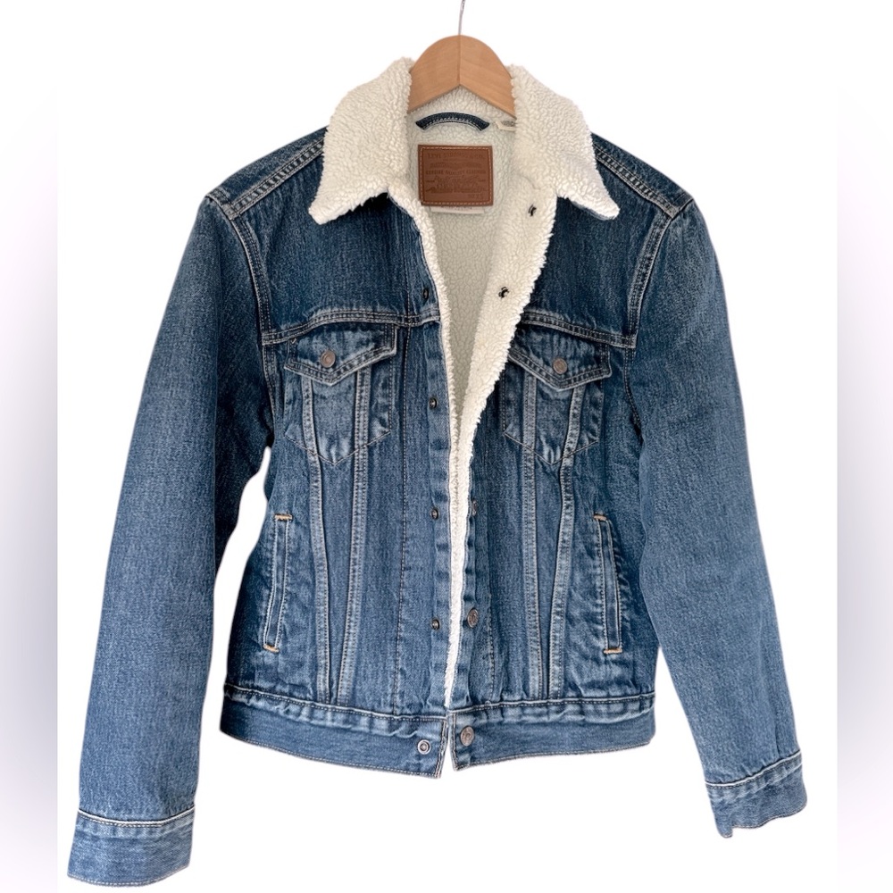 Original Sherpa Trucker Jacket Size XS